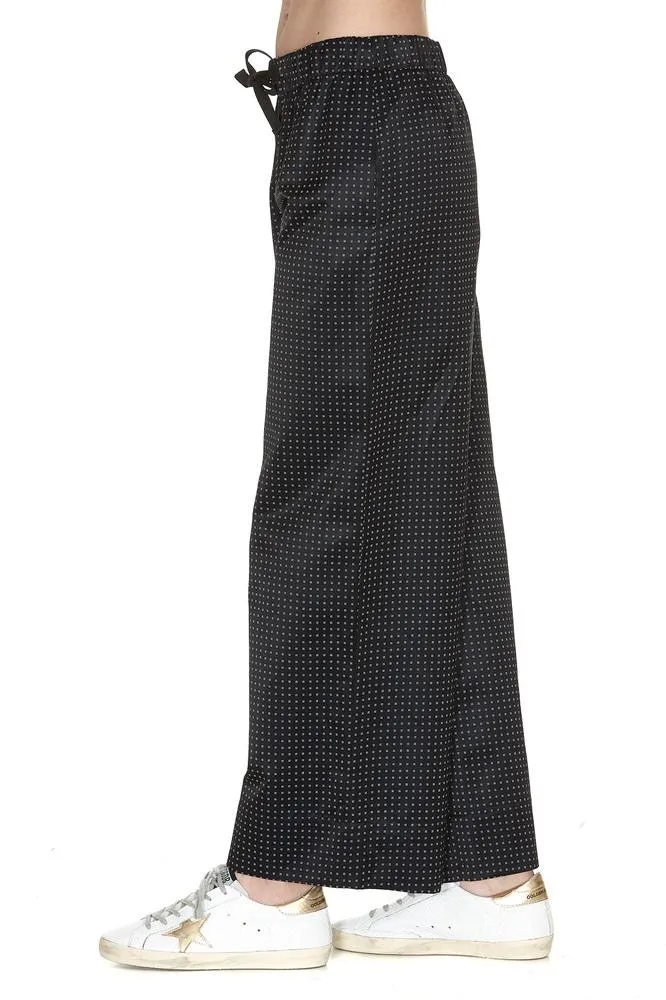 A.P.C. Micro Check Wide Legged Pants