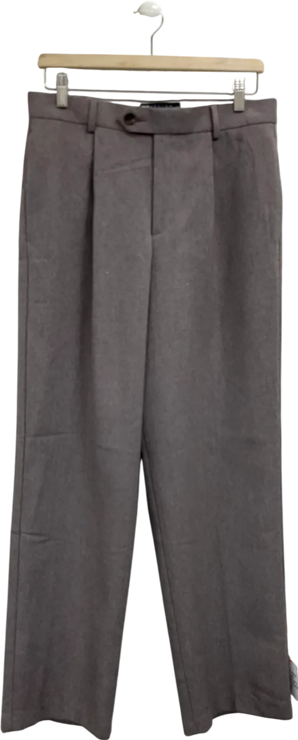 ASOS Tailored Trousers In Grey W31