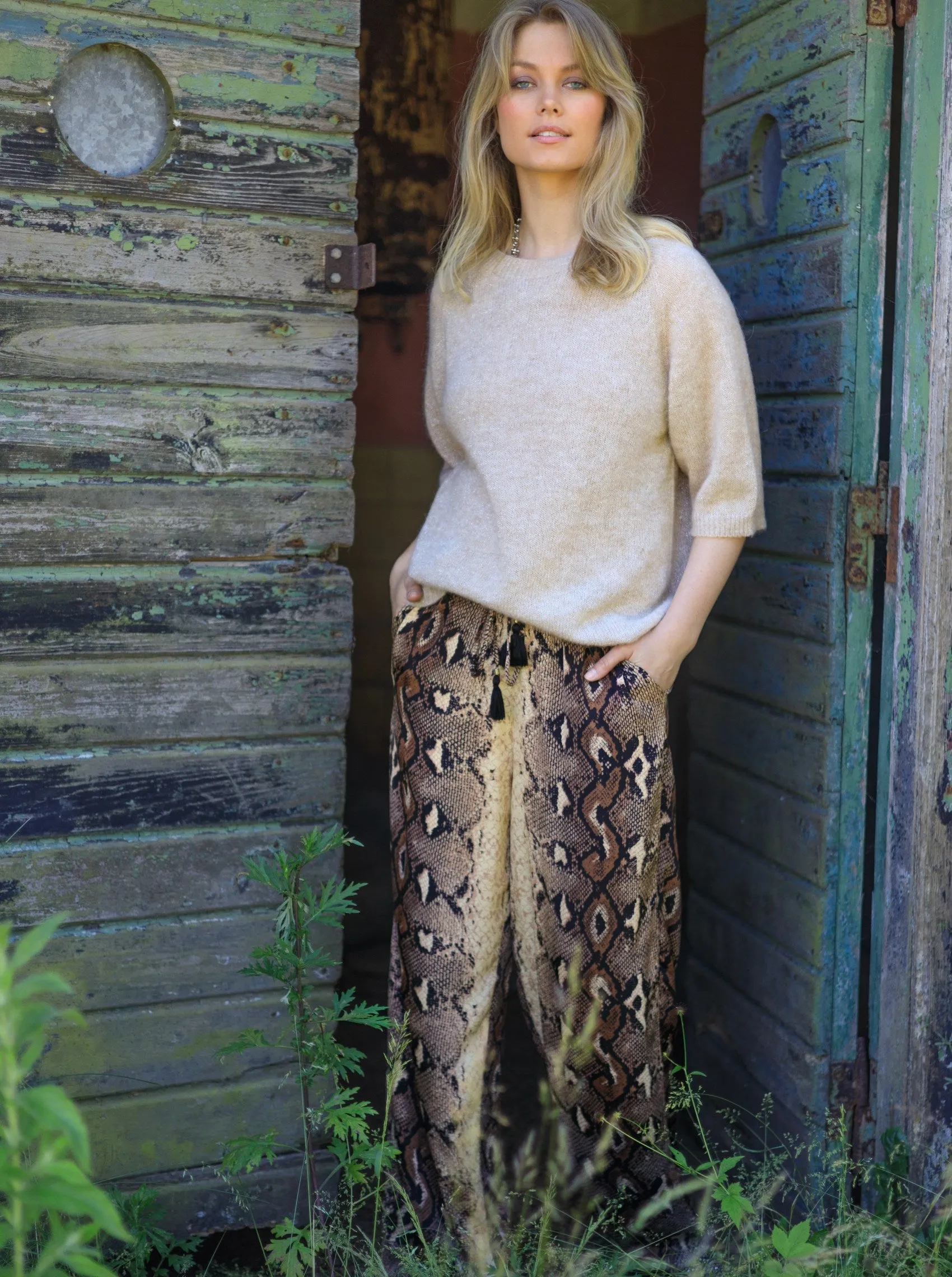 BCLUNA straight pant - Python