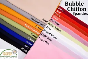 Bubble Chiffon Fabric