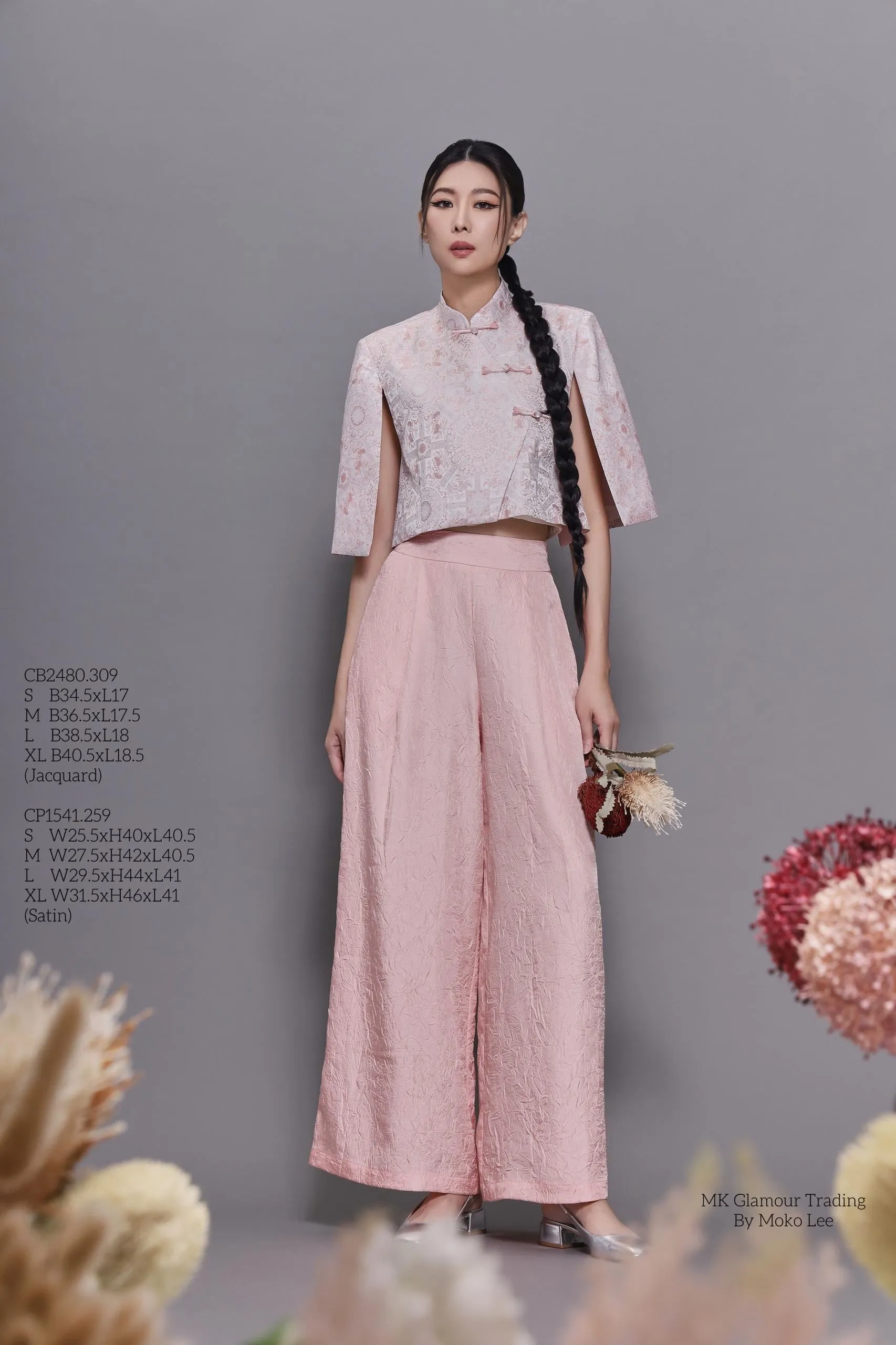 Feng Oriental Cape Top