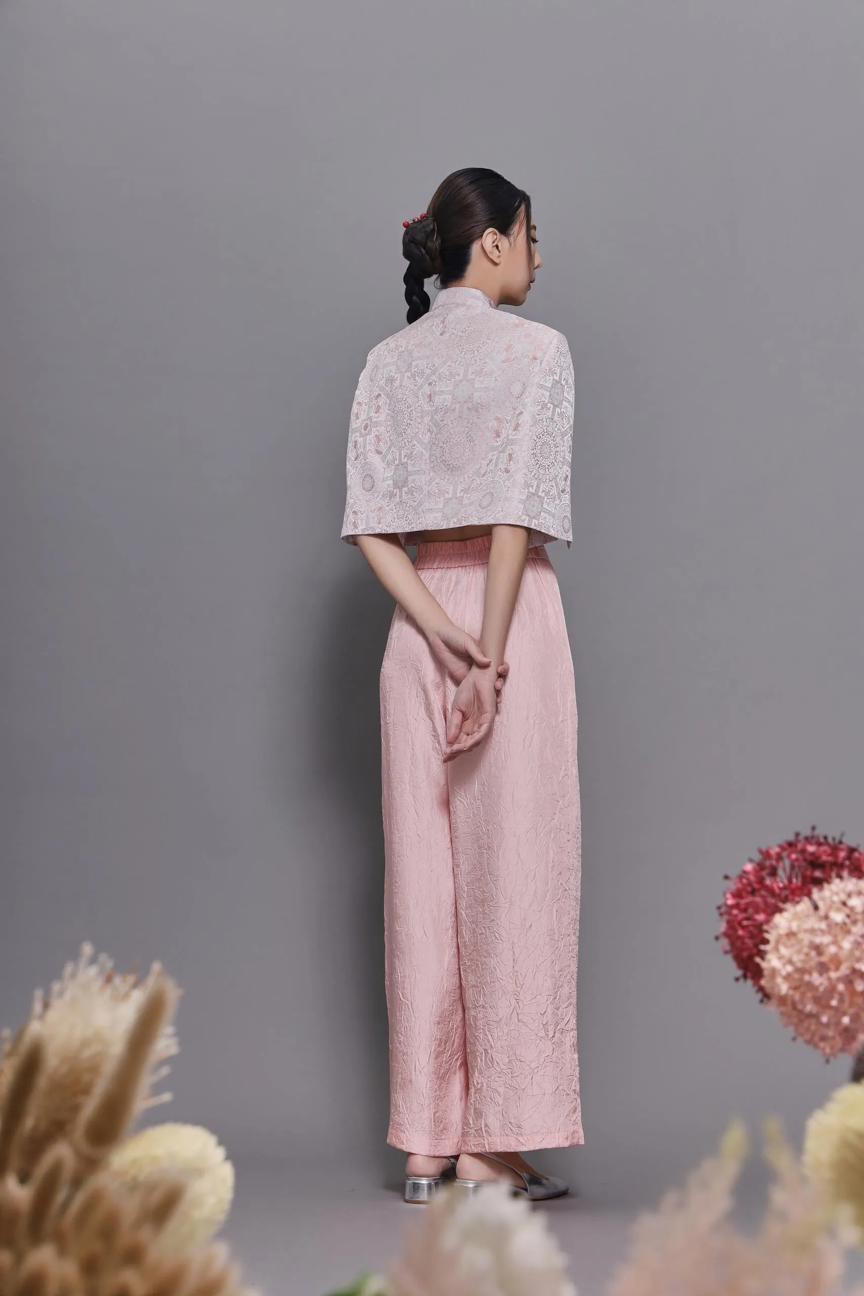 Feng Oriental Cape Top