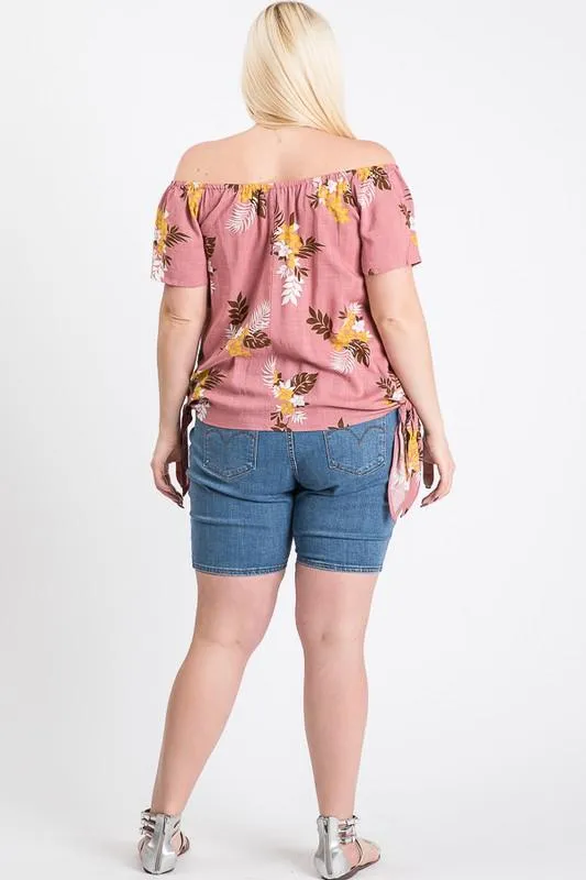 Floral Off-Shoulder Top