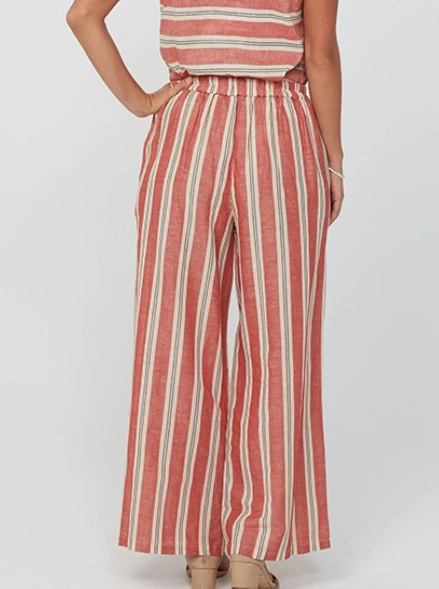 KLARA Pants | Red Stripe