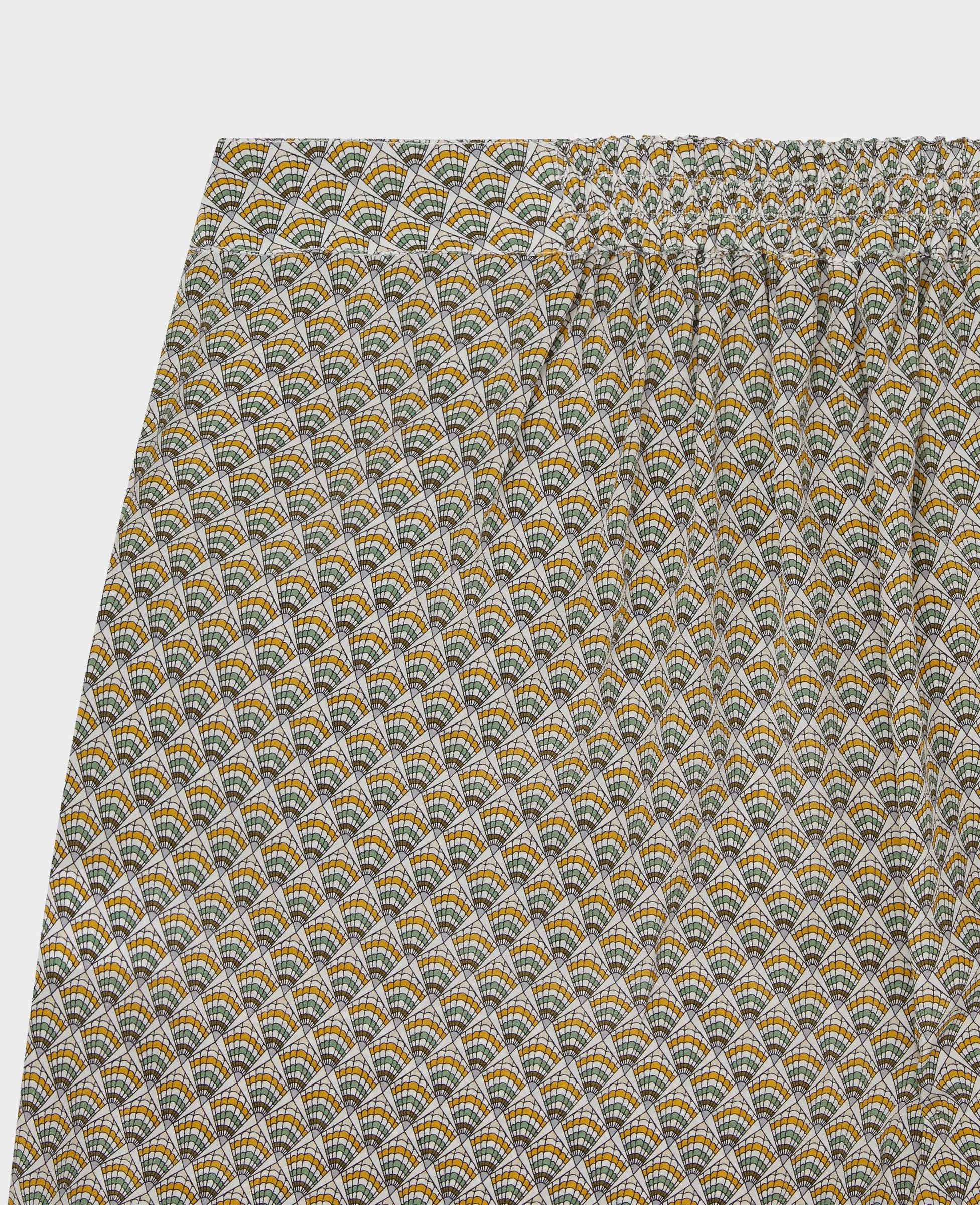 Liberty Print Silk Palazzo Trousers