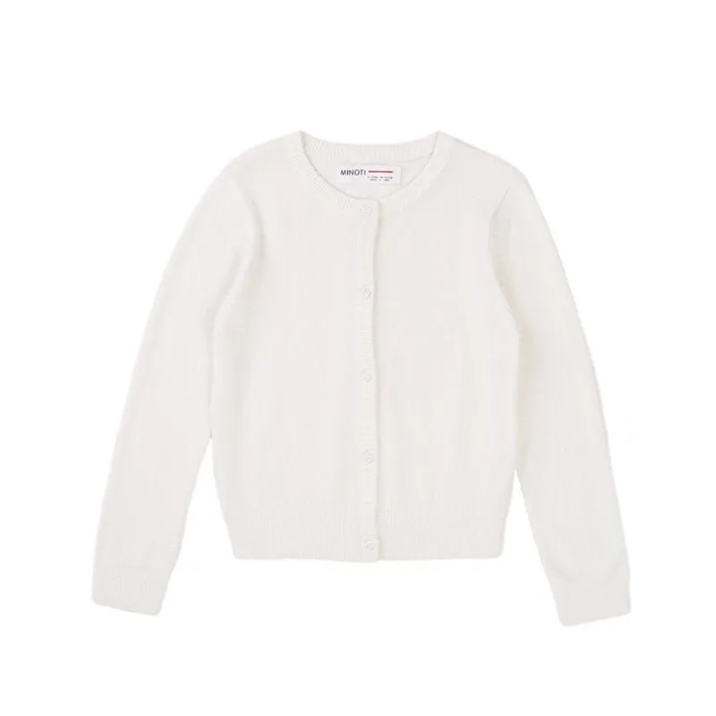 Minoti - White Cardigan