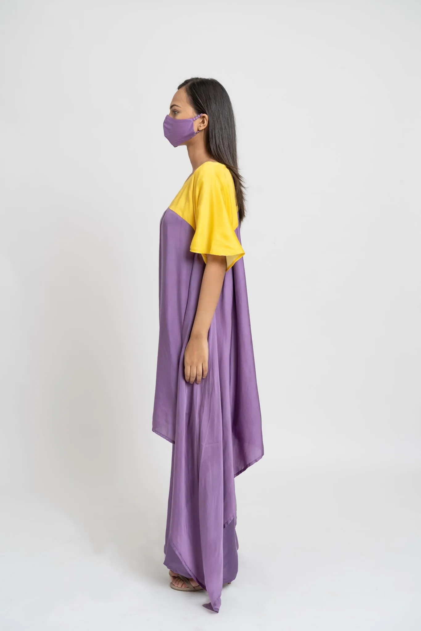 Purple and Yellow Tunic