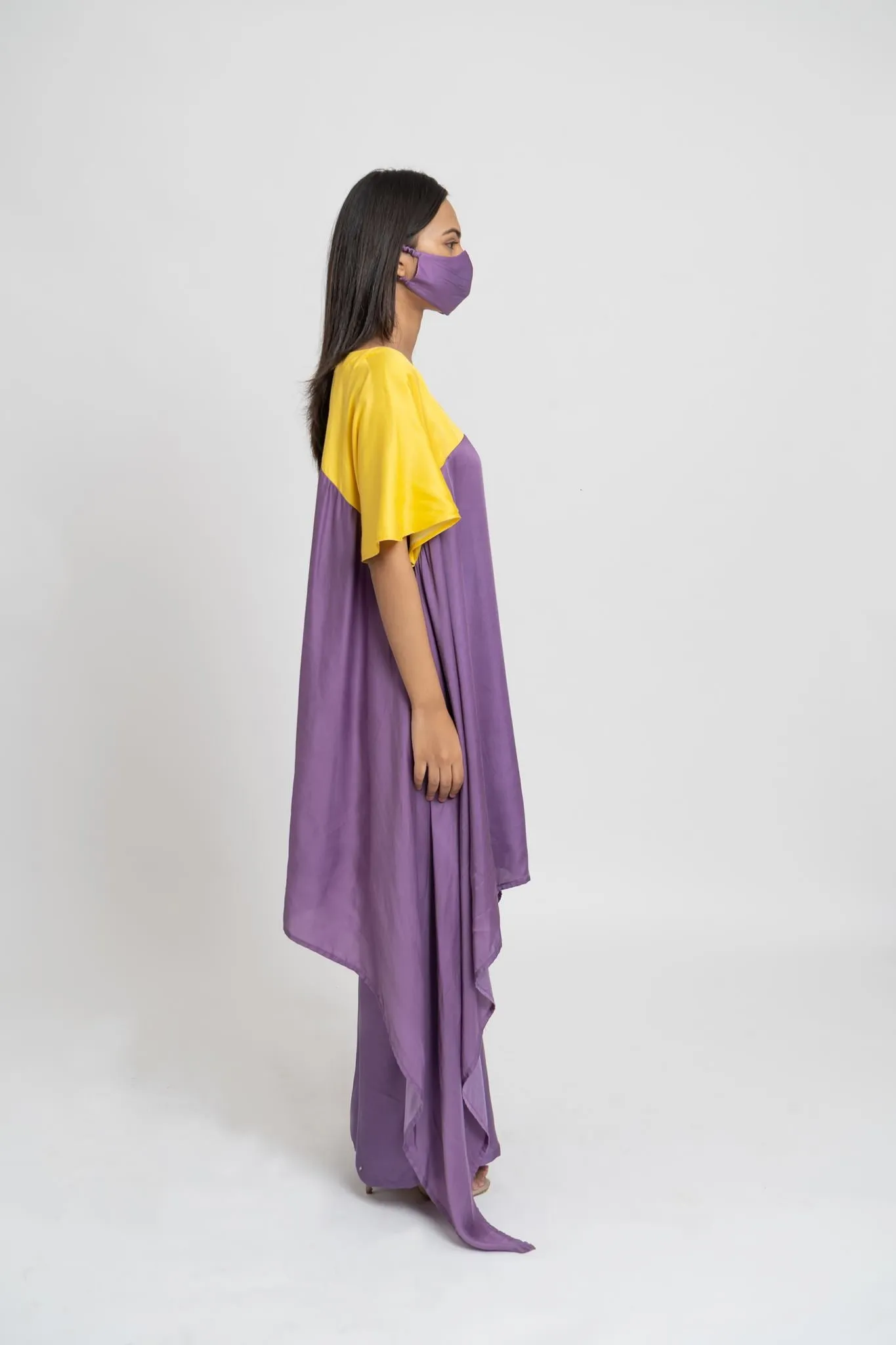 Purple and Yellow Tunic