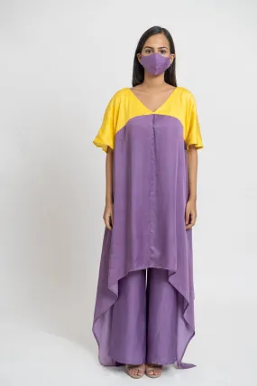 Purple and Yellow Tunic