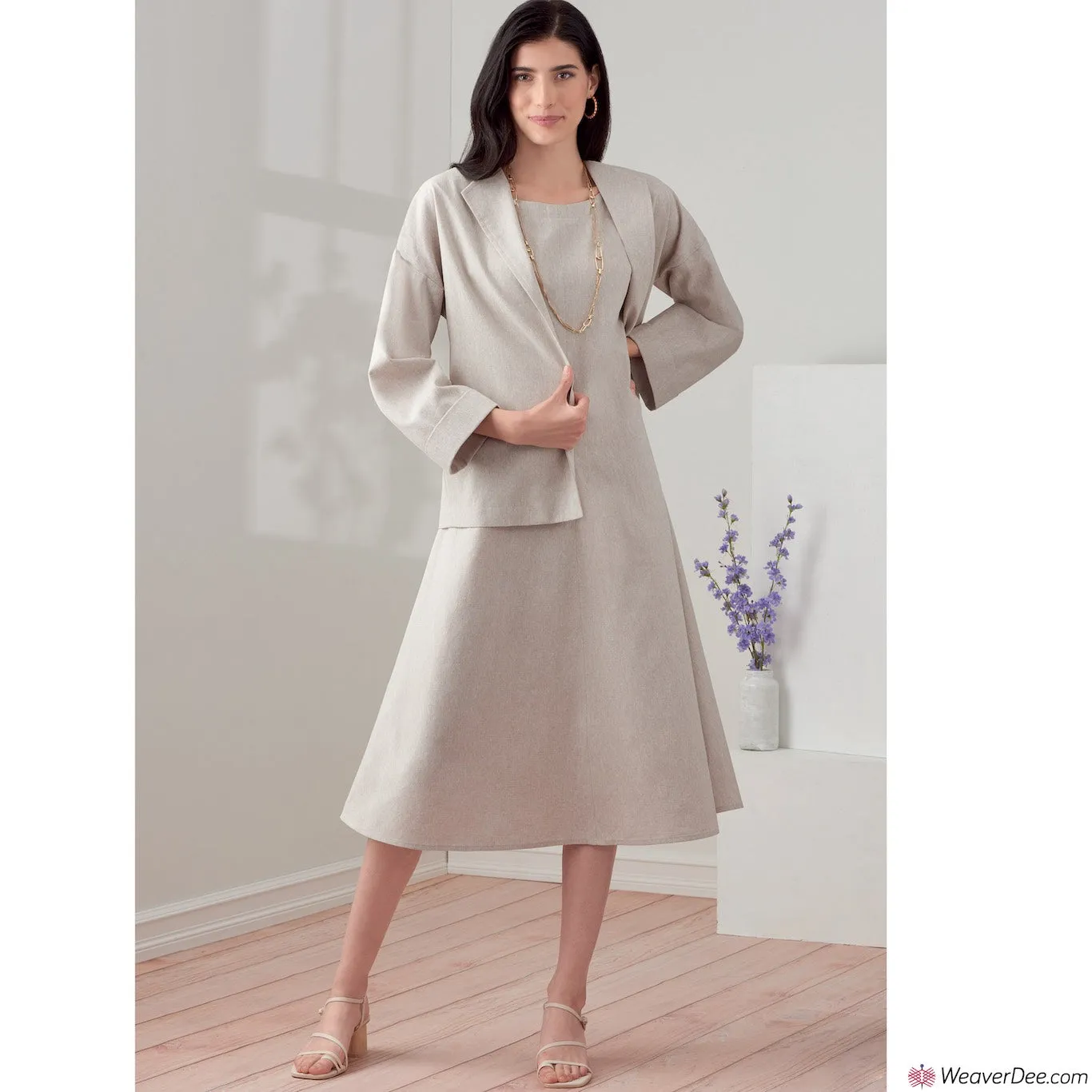 Simplicity Pattern S9263 Misses' Dress, Jacket & Top