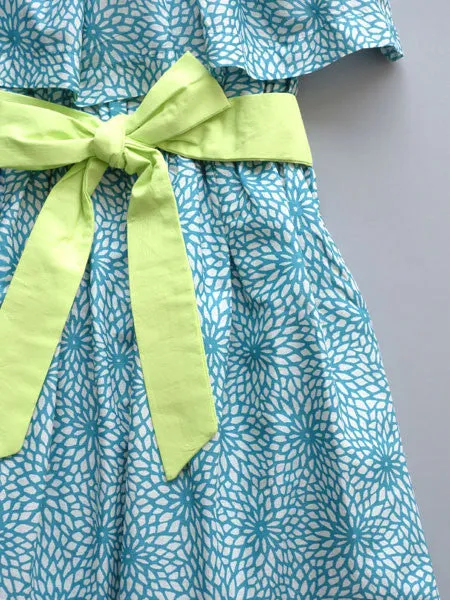 Sophie Catalou Azul Print Sundress Sizes 2, 3, 4