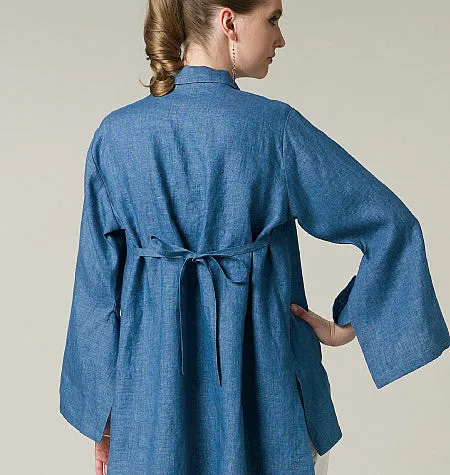 Vogue Pattern V1246 Misses' Shirt | Easy | by Lynn Mizono