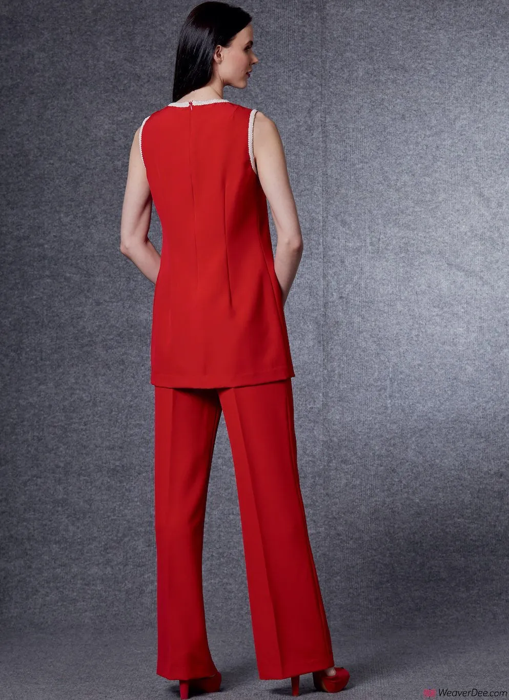 Vogue Pattern V1718 Misses' Jacket, Tunic & Trousers