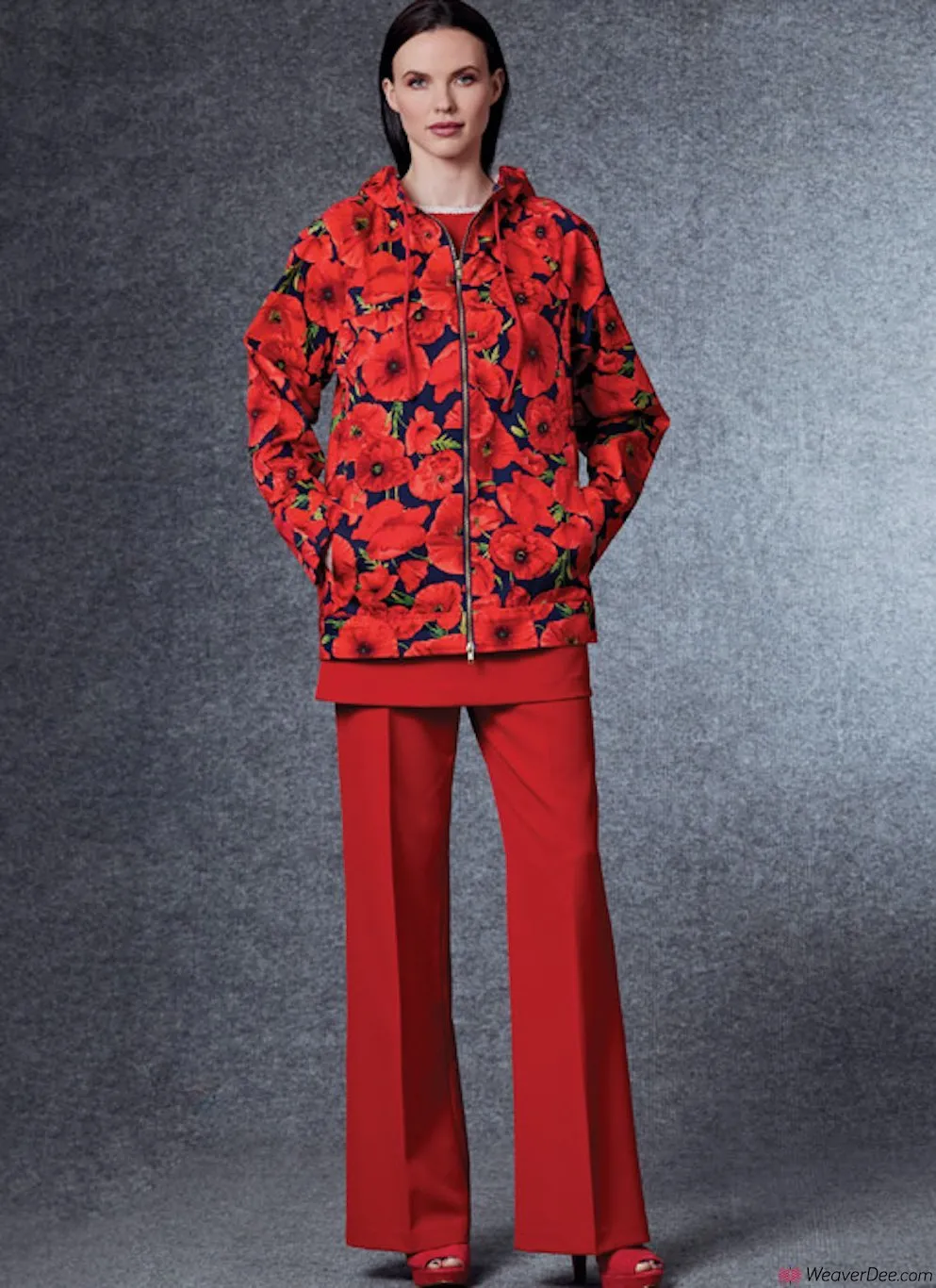 Vogue Pattern V1718 Misses' Jacket, Tunic & Trousers