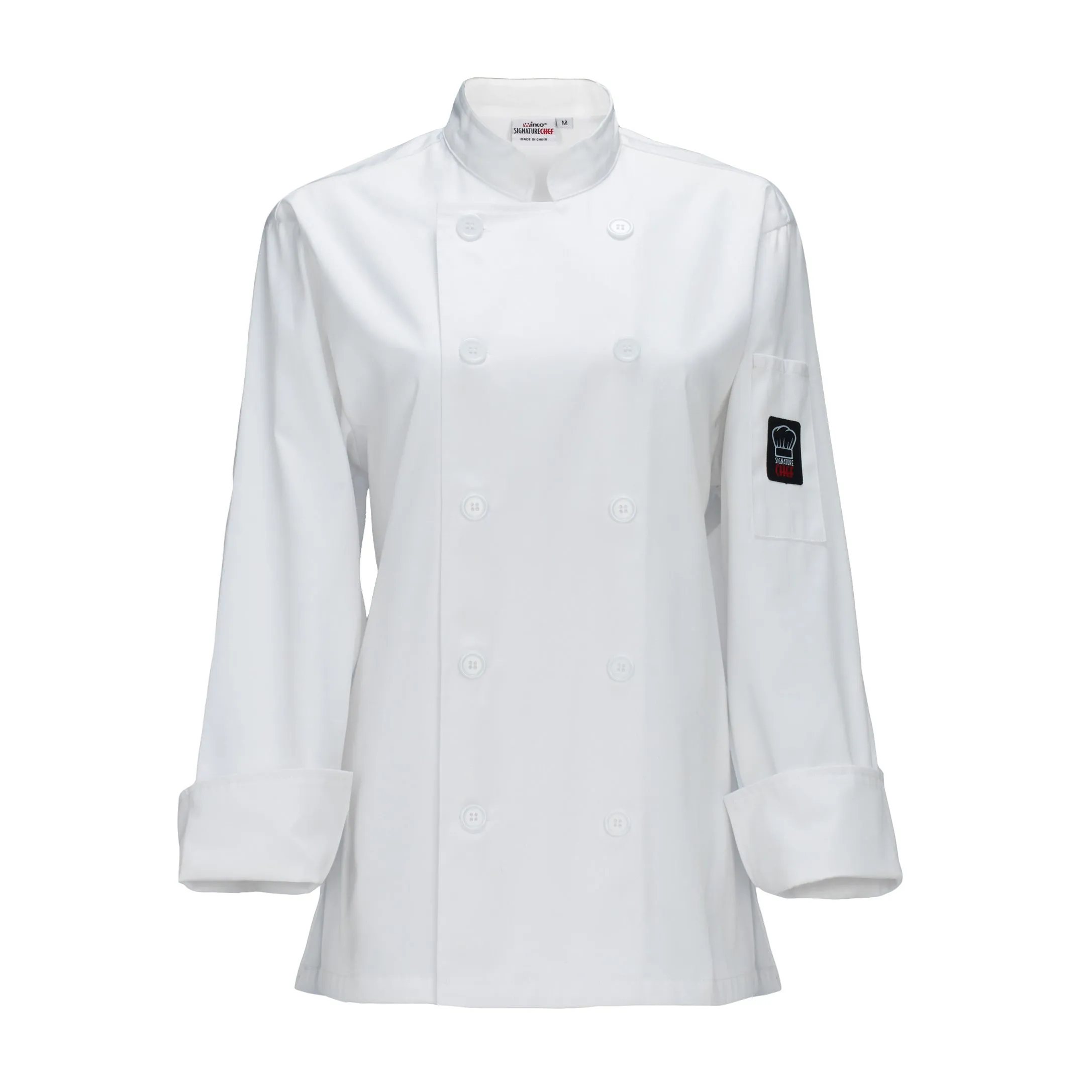 Winco UNF-7WS Chef's Coat - each